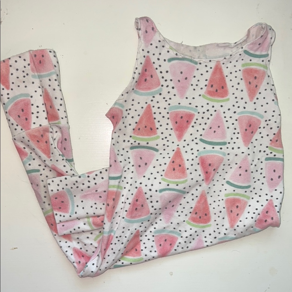 Watermelon Print Kids Jumpsuit